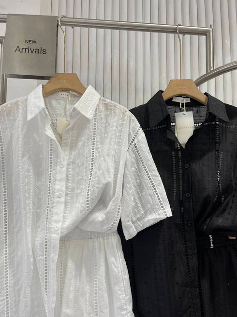 Two Piece Cotton Embroidery Style Sets
